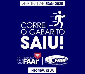 Confira o GABARITO do Vestibular 2020/1