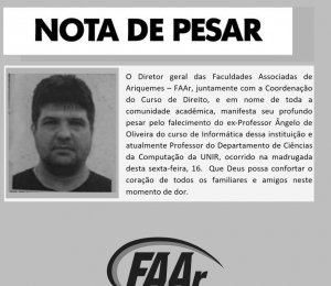 NOTA DE PESAR