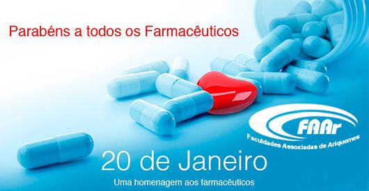 DIA DO FARMACÊUTICO  20 DE JANEIRO
